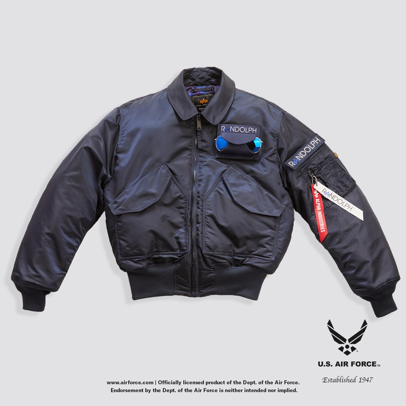 Randolph x Jacket – Industries Randolph Alpha USA Bomber