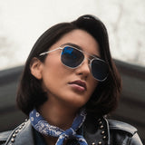 Aviator - Blue Sunglasses