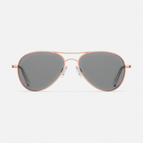 Amelia - 22k Rose Gold & Clear - Prescription Eyewear