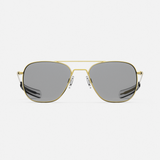 Aviator - Military Special Edition - 23k Gold & Clear - Prescription Eyewear