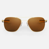 Aviator - 23k Gold & American Tan