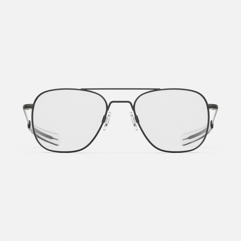 Class A Aviator - Midnight Force & Clear - Prescription Eyewear