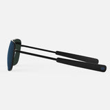 Matte Black Cobalt RX Aviator 