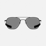 Aviator - Matte Black & Clear - Prescription Eyewear