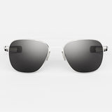 Aviator - 23k White Gold & American Gray