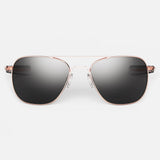 Aviator - 22k Rose Gold & American Gray