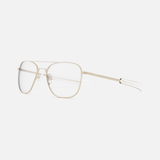 Class A Aviator - Desert Sand & Clear - Prescription Eyewear