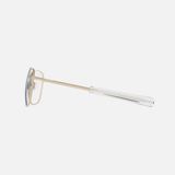 Class A Aviator - Desert Sand & Clear - Prescription Eyewear