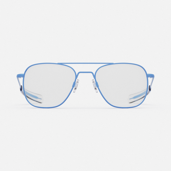 Class A Aviator - Patriot Blue & Clear - Prescription Eyewear