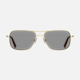 Archer - 23k Gold & Clear - Prescription Eyewear