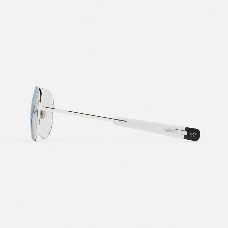 Concorde - 23k White Gold & Clear - Prescription Eyewear