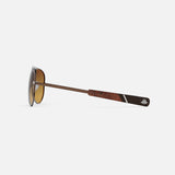 Concorde - 22k Chocolate Gold & Cape Sand - Prescription Sunglasses