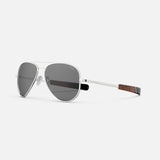 Concorde - 23k White Gold & American Gray - Prescription Sunglasses