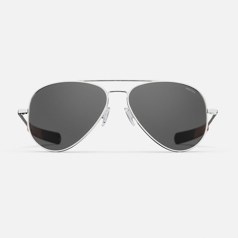 Concorde - 23k White Gold & American Gray - Prescription Sunglasses