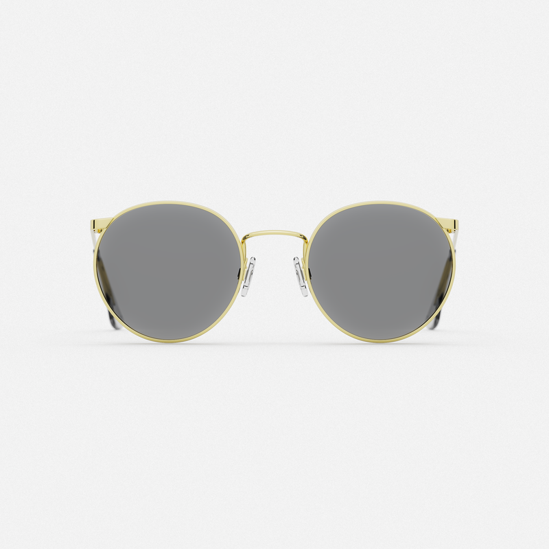 P3 - 23k Gold & Clear - Prescription Eyewear