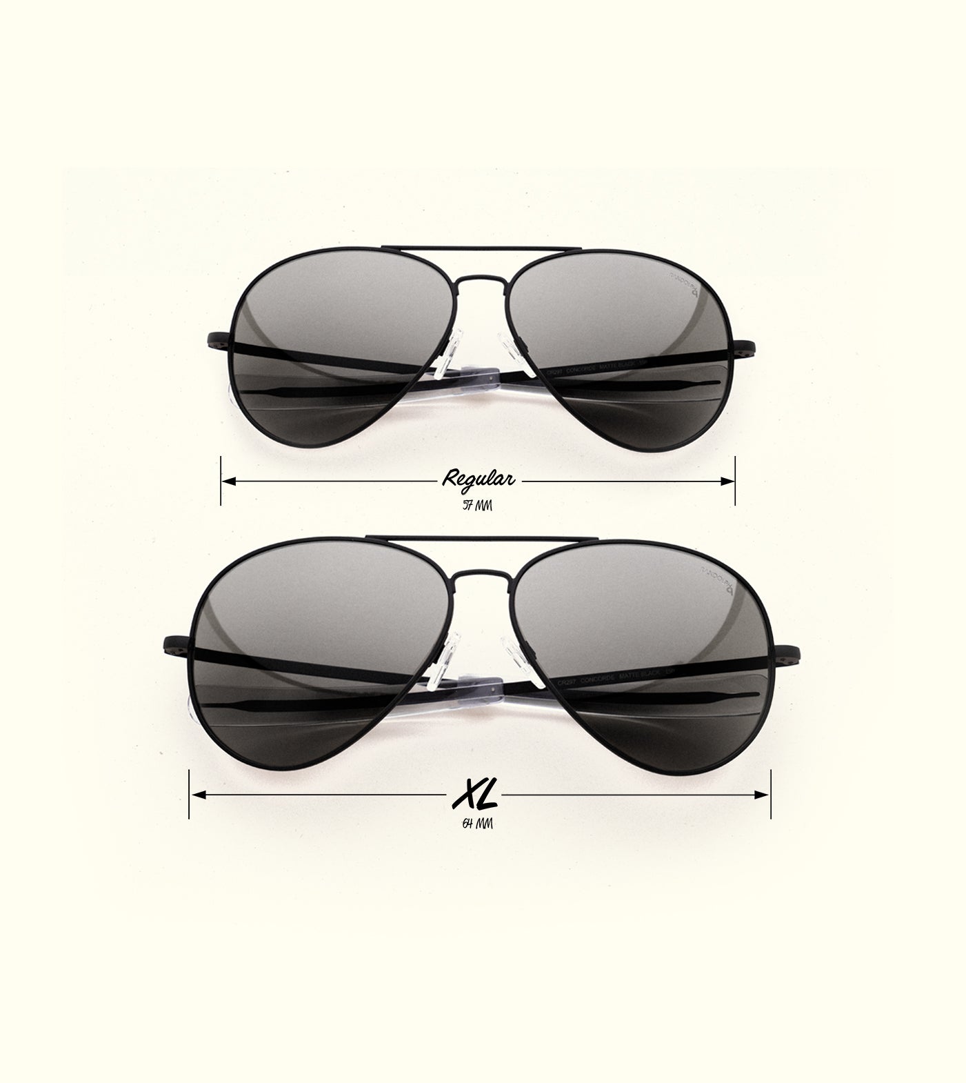 How to measure sunglasses size mm on sale