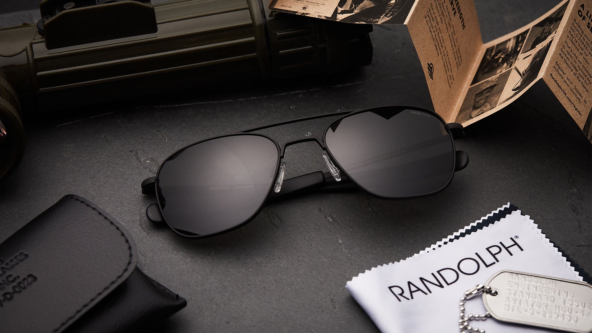 Men & Women's Aviator Sunglasses  Randolph Engineering – Randolph USA
