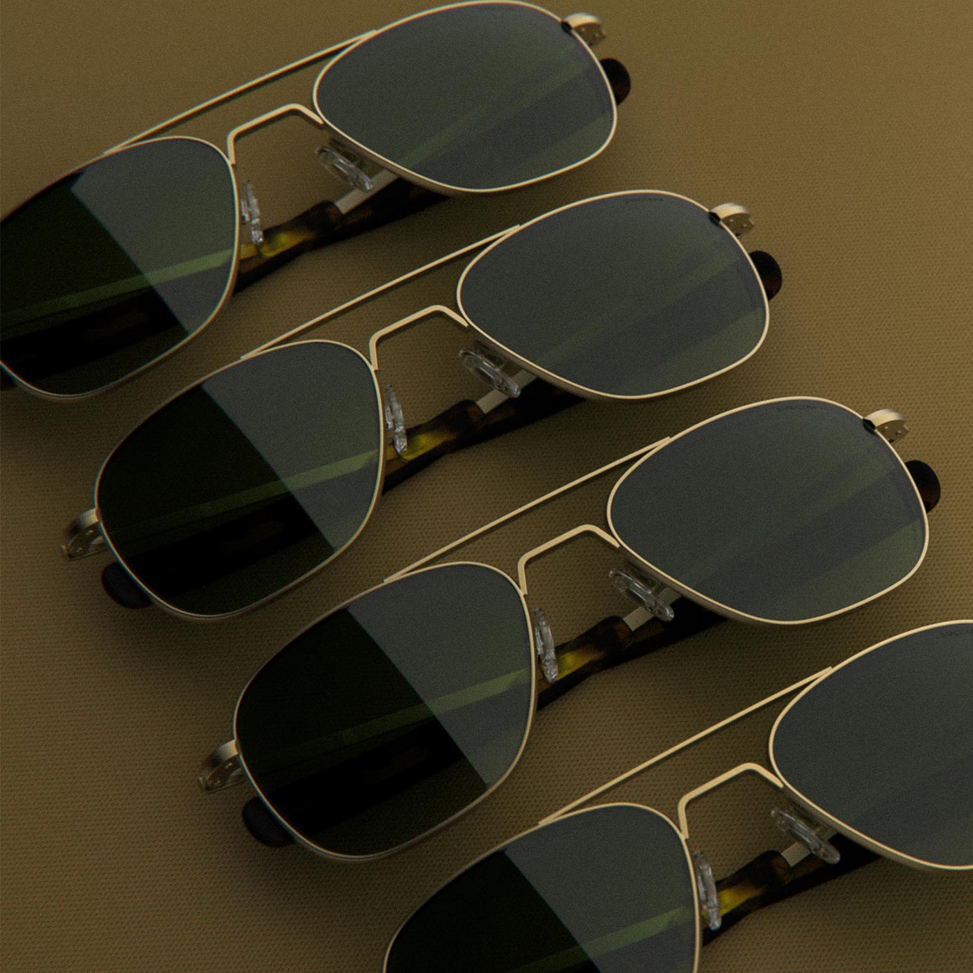 Aviator - 23k Satin Gold | Randolph USA