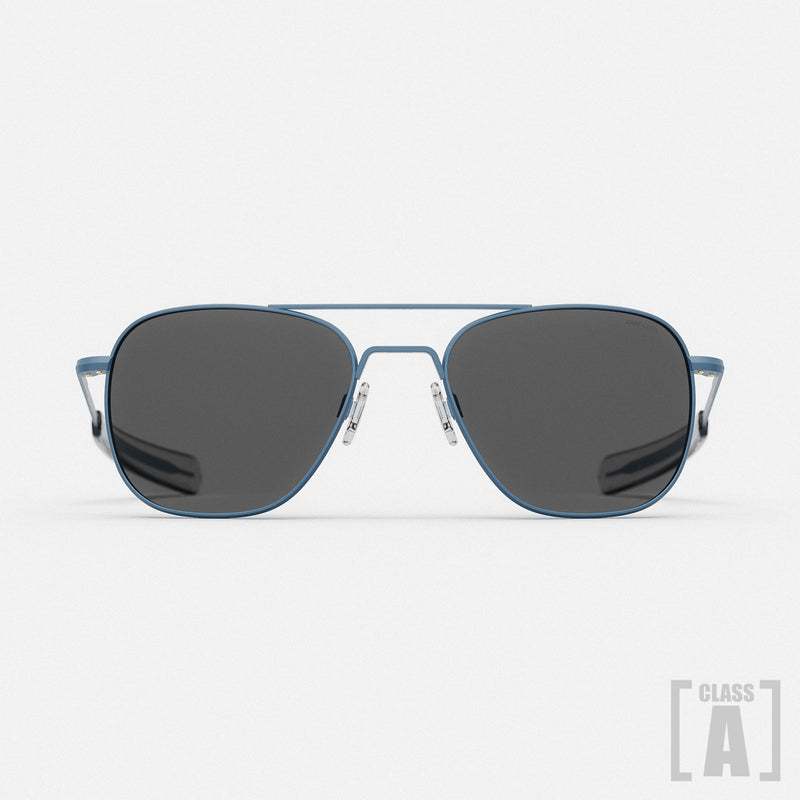 Class A Aviator Inspired by the Military Patriot Blue Sunglasses Randolph USA