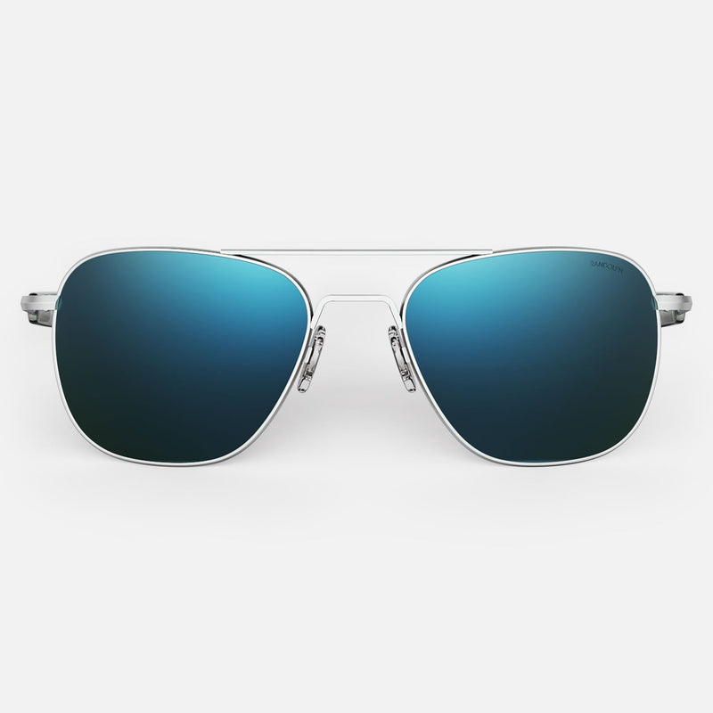 Aviator - Matte Chrome Sunglasses | USA Randolph